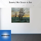 Black Bart's Fleet by Andy Thomas - Paper Open Edition - 13 x 16