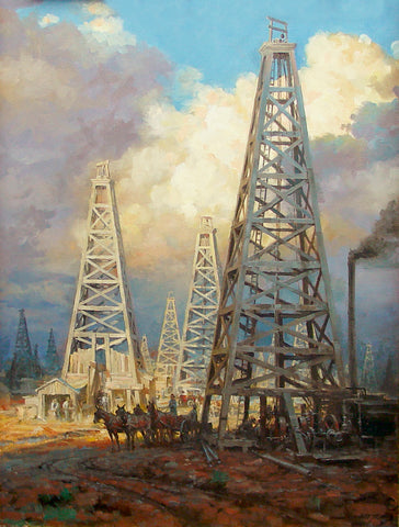 Black Gold by Andy Thomas - Canvas Open Edition - 12 x 16