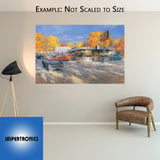 Boots Drive-In by Andy Thomas - Canvas Open Edition - 12 x 18