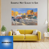 Boots Drive-In by Andy Thomas - Canvas Open Edition - 12 x 18