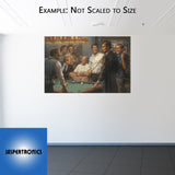 Callin' The Blue - Republican Presidents Playing Pool by Andy Thomas - Canvas Giclee Limited Edition SN2010 - 20 x 30