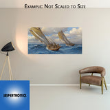 Captains Courageous by Andy Thomas - Canvas Giclee Limited Edition Signed & Numbered 350 - 18 x 36