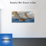 Captains Courageous by Andy Thomas - Paper Giclee Limited Edition Signed & Numbered 500 - 18 x 36