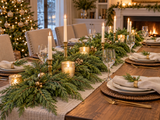 Christmas Classics Cedar Garland, 6 ft Artificial Christmas Greenery, Realistic Soft Cedar Branches for Mantel, Staircase & Holiday Decor