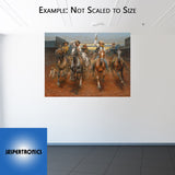 Charge of the Bar T Brigade by Andy Thomas - Canvas Open Edition - 12 x 16