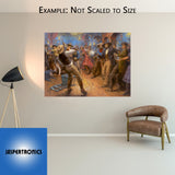 Clay Allison's Deadly Aim by Andy Thomas - Canvas Giclee Limited Edition Artist Proof 15 - 30 x 40