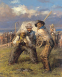 Cowboy Baseball by Andy Thomas - Paper Open Edition - 13 x 16