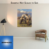 Cowboy Baseball by Andy Thomas - Canvas Giclee Timeless Edition - 16 x 20