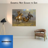 Crazy Horse at Little Big Horn by Andy Thomas - Canvas Giclee Limited Edition Artist Proof 35 - 18 x 24