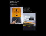 Creality HALOT-PLAY 3D Printer – Fast, Precise LCD Printing with WiFi and Touch Controls for Home or Studio
