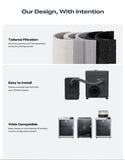 Creality Air Purifier FDM Version 4008030110 | 3D Printer Air Filtration System with HEPA + Activated Carbon Filter, 250m³/h Airflow, 360° Purification, PM2.5 Display, Smart Touch Control, 1000-Hour Filter Life