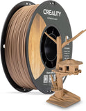 Creality 1.75mm PLA Wood Filament, 1KG Spool, Premium CR-Wood, Exquisite Wood Texture, Smooth Feeding, Stable Printing, Low Shrinkage, Eco-Friendly, Compatible with FDM 3D Printers