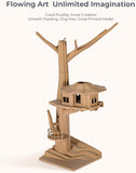 Creality 1.75mm PLA Wood Filament, 1KG Spool, Premium CR-Wood, Exquisite Wood Texture, Smooth Feeding, Stable Printing, Low Shrinkage, Eco-Friendly, Compatible with FDM 3D Printers