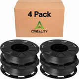 Creality Ender PLA+ Filament Black 4 Pack of 1KG Spools, 1.75mm Diameter, Compatible with 99% FDM 3D Printers, Strong Toughness, Clog-Free, Vacuum Packaged, High Precision, Eco-Friendly