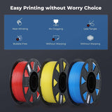 Creality Ender PLA+ Filament Blue 12 Pack of 1KG Spools, 1.75mm Diameter, Compatible with 99% FDM 3D Printers, Strong Toughness, Clog-Free, Vacuum Packaged, High Precision, Eco-Friendly