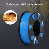 Creality Ender PLA+ Filament Blue, 1KG Spool (2.2lbs), 1.75mm Diameter, Compatible with 99% FDM 3D Printers, Strong Toughness, Clog-Free, Vacuum Packaged, High Precision, Eco-Friendly