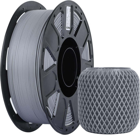 Creality Ender PLA+ Filament Gray, 1KG Spool (2.2lbs), 1.75mm Diameter, Compatible with 99% FDM 3D Printers, Strong Toughness, Clog-Free, Vacuum Packaged, High Precision, Eco-Friendly