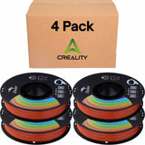 Creality Ender PLA+ Filament Orange 4 Pack of 1KG Spools, 1.75mm Diameter, Compatible with 99% FDM 3D Printers, Strong Toughness, Clog-Free, Vacuum Packaged, High Precision, Eco-Friendly