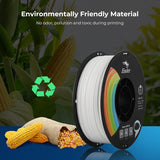 Creality Ender PLA+ Filament White, 1KG Spool (2.2lbs), 1.75mm Diameter, Compatible with 99% FDM 3D Printers, Strong Toughness, Clog-Free, Vacuum Packaged, High Precision, Eco-Friendly