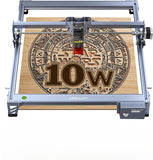 Creality Falcon 10W Laser Engraver – High Precision 0.06mm, 17"x16" Cutter for Wood, Metal, Acrylic, Glass
