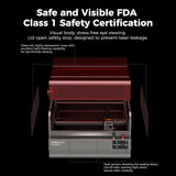 Creality Falcon2 Pro 40W Laser Engraver - High Power Desktop Laser Cutter with Enclosure, Camera, Air Assist, 600mm/s Speed for Wood, Acrylic, Metal, and More