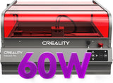Creality Falcon2 Pro 60W Laser Engraver – 240W Output, Enclosure, Camera, Air Assist, 700mm/s, Batch Processing