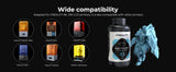 Creality 8K Resin (Gray) 1kg – High Precision, Fast Cure, Low Odor, 405nm UV, for 8K/10K/12K LCD Printers