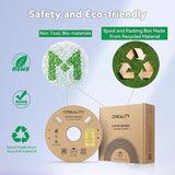 Creality Green PETG Filament 12 Pack 1.75mm - High-Speed 3D Printer Filament for K1 Max, 30-600mm/s Printing, 1kg/2.2lbs Spool, Hyper PETG with Dimensional Accuracy +/- 0.03mm