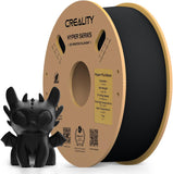 Creality Hyper PLA 3D Printer Filament 4 Pack - 1.75mm, 1kg Spool, Up to 600mm/s High-Speed Printing, +/-0.03mm Accuracy, Compatible with Creality K1 Max Ender-5 S1, Anycubic, Prusa, Bambu, Black