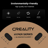Creality Hyper PLA 3D Printer Filament 4 Pack - 1.75mm, 1kg Spool, Up to 600mm/s High-Speed Printing, +/-0.03mm Accuracy, Compatible with Creality K1 Max Ender-5 S1, Anycubic, Prusa, Bambu, Black