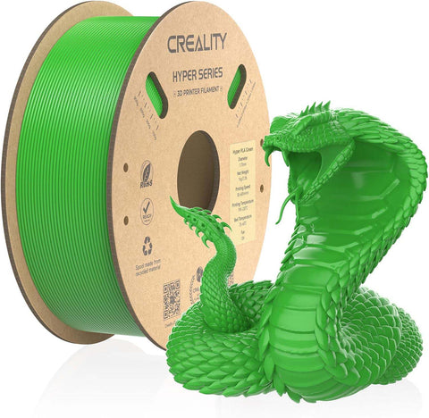 Creality Hyper PLA RFID Green Filament 1.75mm 1kg High-Speed 600mm/s - 3301010468