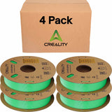 Creality Hyper PLA 3D Printer Filament 4 Pack - 1.75mm, 1kg Spool, Up to 600mm/s High-Speed Printing, +/-0.03mm Accuracy, Compatible with Creality K1 Max Ender-5 S1, Anycubic, Prusa, Bambu, Green