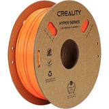 Creality Hyper PLA 3D Printer Filament 12 Pack - 1.75mm, 1kg Spool, Up to 600mm/s High-Speed Printing, +/-0.03mm Accuracy, Compatible with Creality K1 Max Ender-5 S1, Anycubic, Prusa, Bambu, Orange