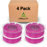 Creality Hyper PLA RFID Purple Filament 4 Pack 1.75mm 1kg High-Speed 600mm/s - 3301010460