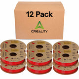Creality Hyper PLA RFID Red Filament 12 Pack 1.75mm 1kg High-Speed 600mm/s - 3301010402