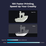 Creality Hyper PLA 3D Printer Filament 12 Pack - 1.75mm, 1kg Spool, Up to 600mm/s High-Speed Printing, +/-0.03mm Accuracy, Compatible with Creality K1 Max Ender-5 S1, Anycubic, Prusa, Bambu, Orange