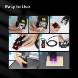 Creality Air Assist Kit for CR Laser Falcon – Cleaner Cuts, Less Burning, Enhanced Laser Engraving Precision