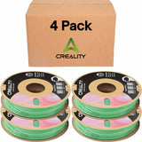 Creality CR-PLA Matte Filament 4 Pack - 1.75mm - Eco-Friendly Cardboard Spool, Matte Avocado Green, 1kg/2.2lbs Spool, Dimensional Accuracy ≤0.03mm, Compatible with Creality and Most FDM Printers