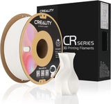 Creality CR-PLA Matte Filament 1.75mm - Eco-Friendly Cardboard Spool, Matte Gypsum White, 1kg/2.2lbs Spool, Dimensional Accuracy ≤0.03mm, Compatible with Creality and Most FDM Printers