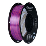 Creality Silk PLA 3D Printer Filament - 1.75mm, High Gloss & Smooth Texture, 2.2lb Spool, Clog-Free, Compatible with Most FDM Printers, Easy Mold, Low Shrinkage - Pink-Purple