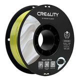 Creality Silk PLA 3D Printer Filament - 1.75mm, High Gloss & Smooth Texture, 2.2lb Spool, Clog-Free, Compatible with Most FDM Printers, Easy Mold, Low Shrinkage - Yellow-Blue