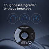 Creality Silk PLA 3D Printer Filament - 1.75mm, High Gloss & Smooth Texture, 2.2lb Spool, Clog-Free, Compatible with Most FDM Printers, Easy Mold, Low Shrinkage - Silver