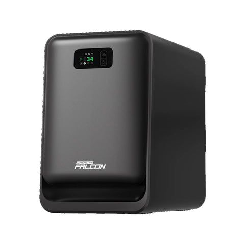 Creality Falcon AP1 Smoke Purifier 4008060348 | Laser Engraver Fume Extractor with 5-Stage HEPA + Activated Carbon Filtration, 250m³/h Airflow, 1700Pa Suction, PM2.5 Display, WiFi/App Control, 360° Purification, 1000-Hour Filter Life
