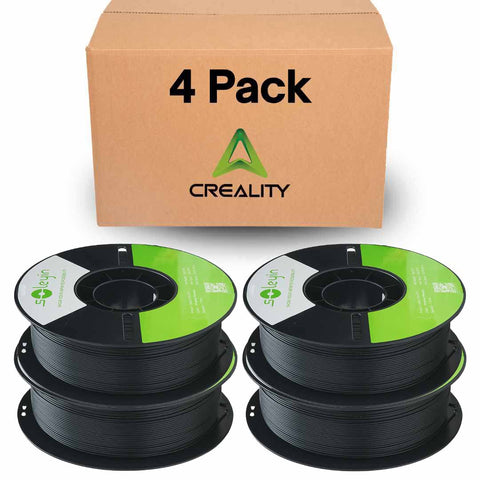 Creality Colorful Soleyin Ultra PLA 3D Printer Filament 1 75mm; Matte Black; 1kg Spool; High Speed 300mm s; Plus Minus 0 02mm Accuracy; Quick Cooling; for Ender K1; K1C; K2 Pro Plus - 3301010513