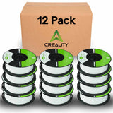 Creality Ender PLA+ Filament Orange 12 Pack of 1KG Spools, 1.75mm Diameter, Compatible with 99% FDM 3D Printers, Strong Toughness, Clog-Free, Vacuum Packaged, High Precision, Eco-Friendly