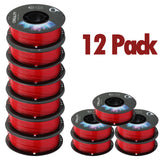 Creality 95A TPU Filament 12 Pack - 1.75mm - Flexible & Durable 3D Printing Filament, Elastic & Soft Thermoplastic Polyurethane, 1kg/2.2lbs Spool, High-Speed Printing, Compatible with FDM Printers - Red