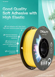 Creality 95A TPU Filament 12 Pack - 1.75mm - Flexible & Durable 3D Printing Filament, Elastic & Soft Thermoplastic Polyurethane, 1kg/2.2lbs Spool, High-Speed Printing, Compatible with FDM Printers - Green