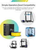 Creality 95A TPU Filament 4 Pack - 1.75mm - Flexible & Durable 3D Printing Filament, Elastic & Soft Thermoplastic Polyurethane, 1kg/2.2lbs Spool, High-Speed Printing, Compatible with FDM Printers - Green