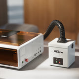 Creality Falcon YW45 Desktop Smoke Purifier for A1 Cutter, Dual-Layer HEPA & Carbon Filtration, 99.97% Efficiency, Low Noise, Adjustable Speed, Compact Air Cleaner for Laser Workspaces & Hobby Use