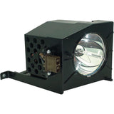 Jaspertronics™ OEM Lamp & Housing for The Toshiba 62HMX95 TV with Phoenix bulb inside - 1 Year Warranty